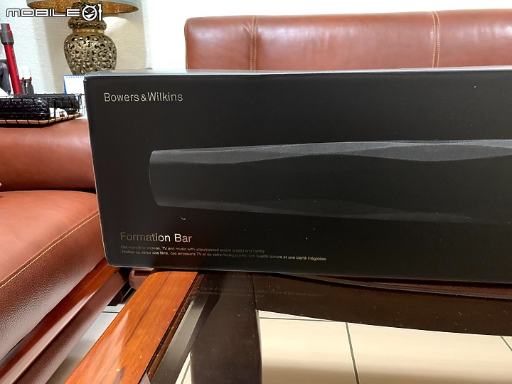 [簡易開箱] 英國 B&W Bowers & Wilkins Formation Bar 無線Soundbar + BASS 無線重低音喇叭 + Formation Flex