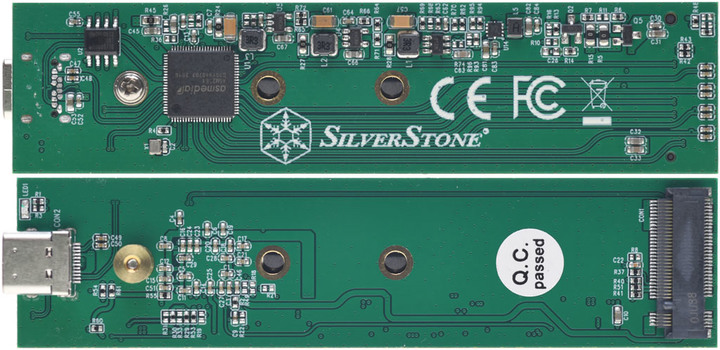 採用新款晶片的SilverStone MS12 USB3.2 Gen2x2 NVMe外接盒簡測