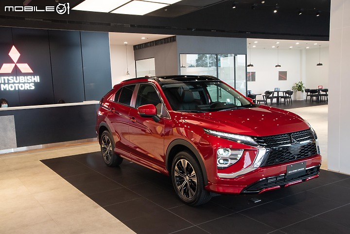 【賞車實拍】小改款Mitsubishi Eclipse Cross外型更帥氣,升級9吋螢幕、電熱座椅等配備!