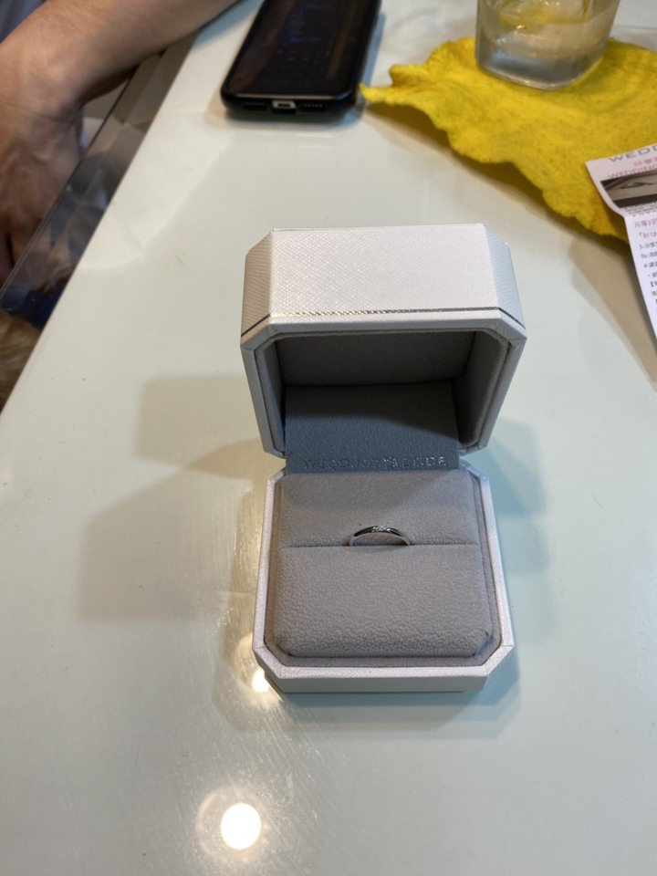 我的幸福時刻-WEDDINGCODE葳町釦鑽石婚戒分享