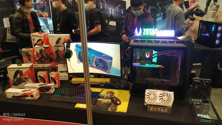 GAMFORCE 2020 電競嘉年華 體驗心得分享~ 羨慕朋友抽到的RTX 3060 Ti~