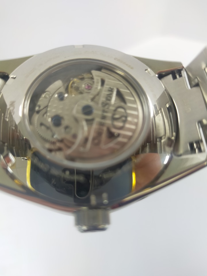 ORIENT STAR 東方之星 Moon Phase系列 半鏤空月相錶 鋼帶款 白色 - 41mm