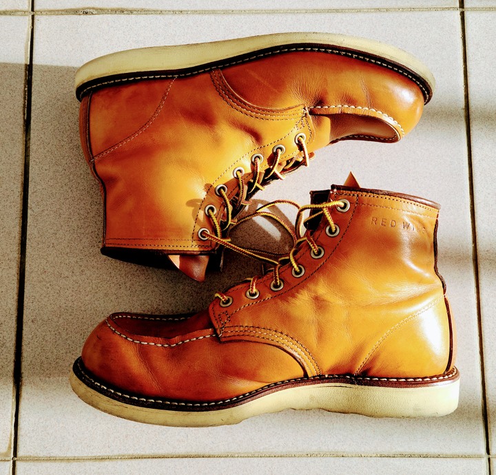 [分享] RED WING 9875 舊化分享 + 不專業保養