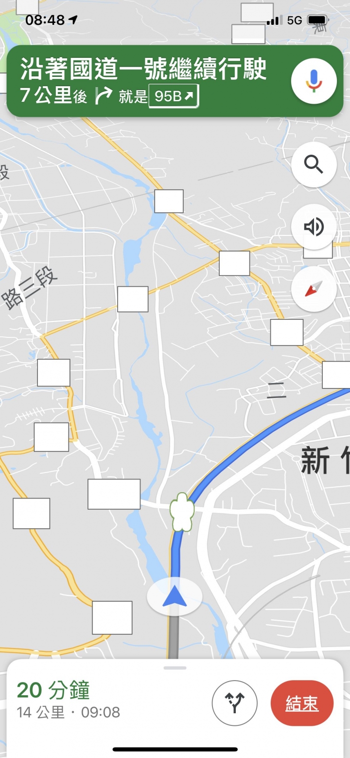 google maps 地圖為何會看不到地標道路名稱