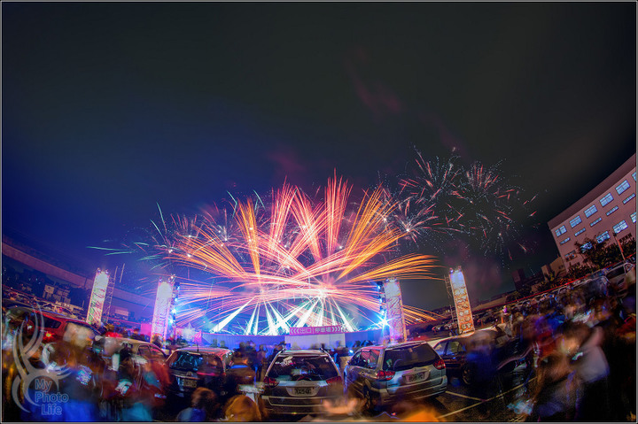 2021樹林興仁夜市．百萬跨年煙火
