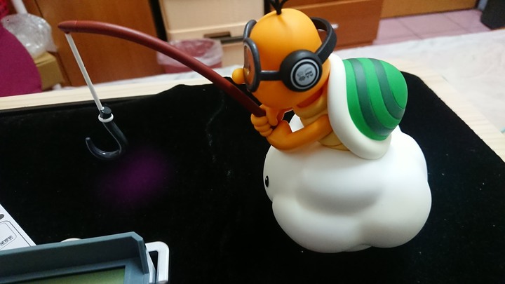 樂淘代購 隨意開箱 瑪莉歐賽車 一番賞賽 b賞 球蓋姆鬧鐘