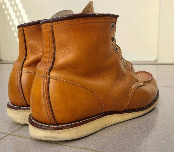 [分享] RED WING 9875 舊化分享 + 不專業保養
