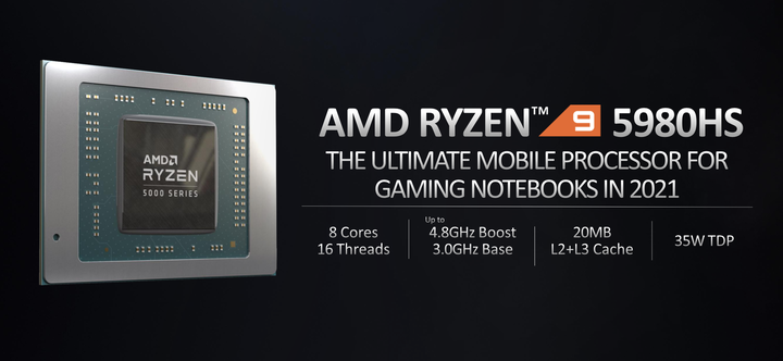 AMD Ryzen 5000 Mobile 系列解析 火力全開 14 款處理器全上陣