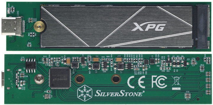 採用新款晶片的SilverStone MS12 USB3.2 Gen2x2 NVMe外接盒簡測