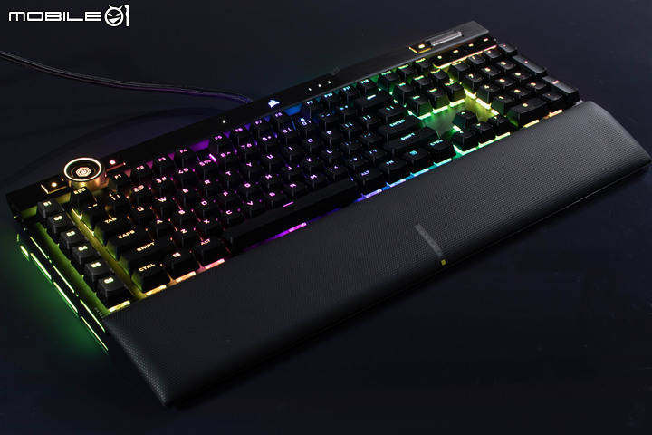 CORSAIR K100 RGB 光學機械鍵盤試用 無愧旗艦名號的全能電競選擇
