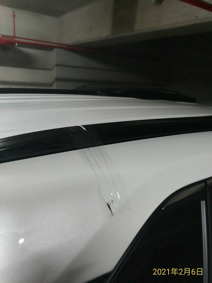 RAV4車頂加強處理