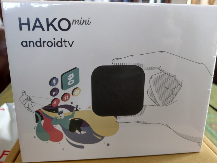 2021/02/23史上最小電視盒HAKOmini到貨!開箱使用心得