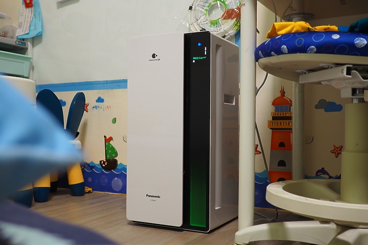 空氣淨化看的見 ｜ 雙重潔淨新科技  Panasonic F-P50HH 空氣清淨機