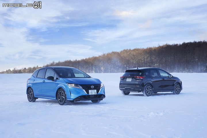 【海外新訊】Nissan Note搭載e-POWER 4WD,雪地依然暢快行駛!