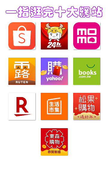 你都在哪些網站購物 ?