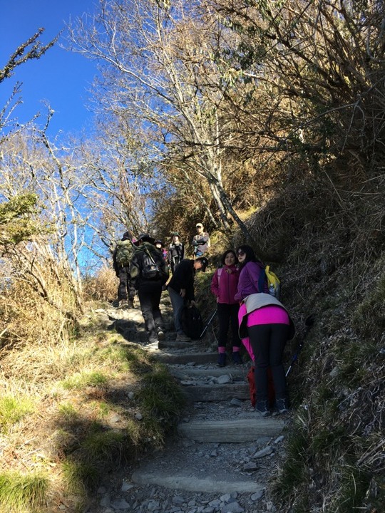 一輩子只「爬」一次的玉山前峰