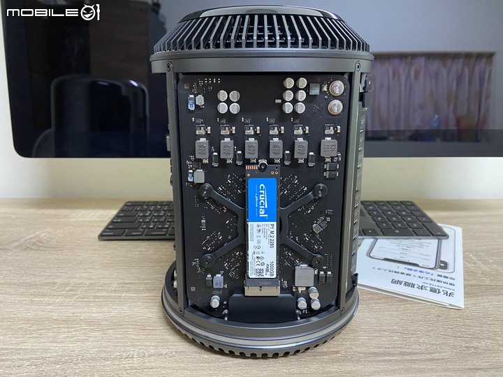 Mac Pro 開箱 升級外廠SSD 完美bootcamp