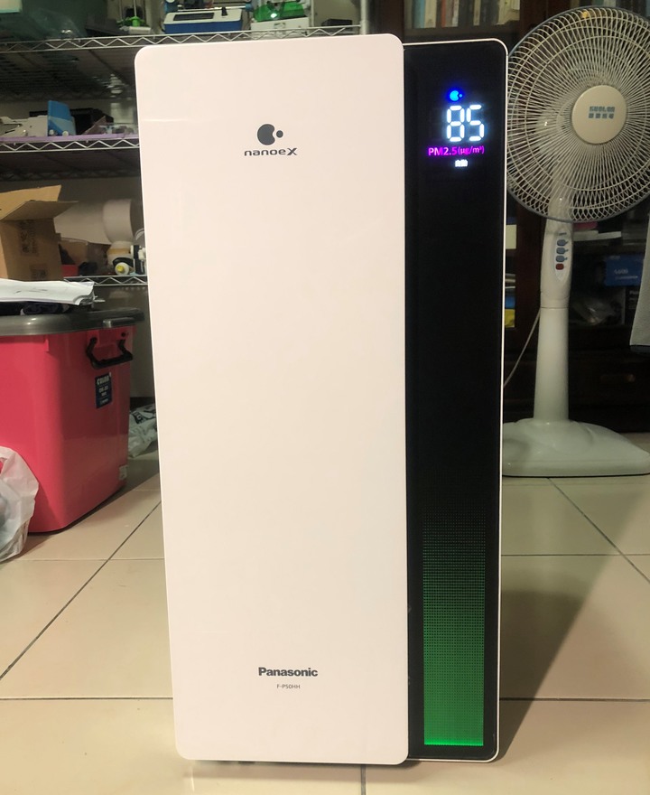 PM2.5微粒及落菌雙重剋星-Panasonic 空氣清淨機F-P50HH評測報告(2/26再更新)