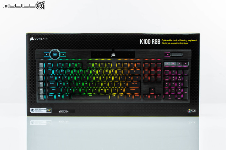 CORSAIR K100 RGB 光學機械鍵盤試用 無愧旗艦名號的全能電競選擇