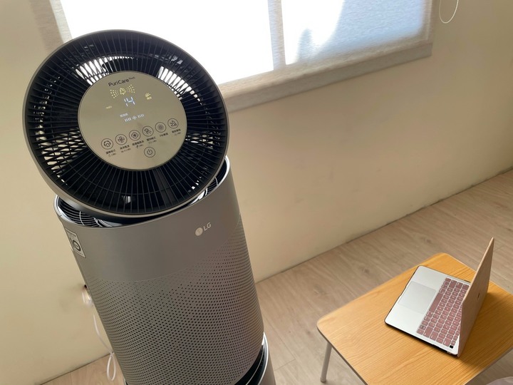 LG360°寵物雙層空淨機(銀色)入手一個月開箱心得
