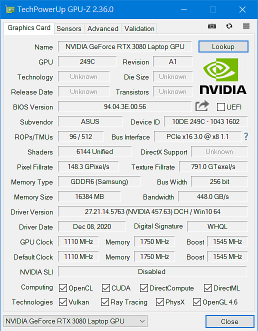 [開箱]ASUS ROG Strix Scar 15 G1533QS 簡單開箱及初步心得分享