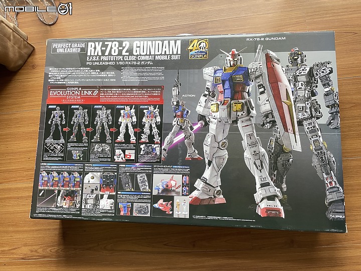 [不自量力的作品分享-V] PG-RX-78-2 gundam unleashed