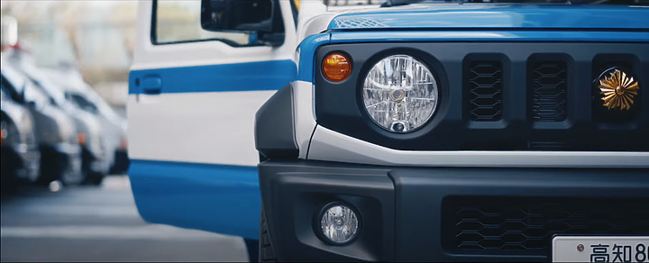 日本高知縣警察的 Jimny 換新裝