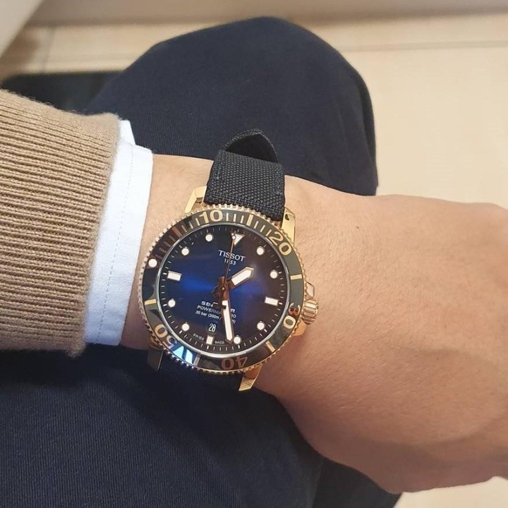 Oops! I did it again…這次是Tissot Seastar 全球首發藍金款
