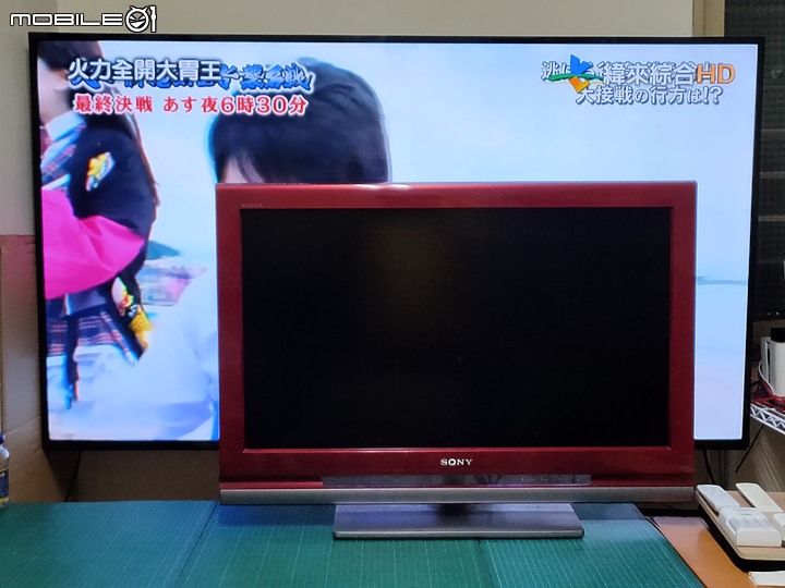 【 開箱分享 】 Panasonic 65HX750W 正中紅心的精采大畫面!( 同門微波爐亂入開箱 XD )