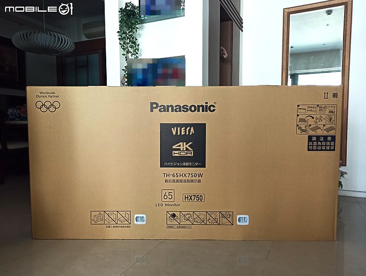 點我看大圖 Panasonic TH-65HX750W之我也來開箱
