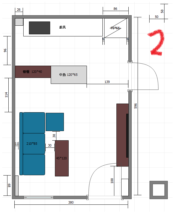 【請益】透天客餐廳格局(7坪)