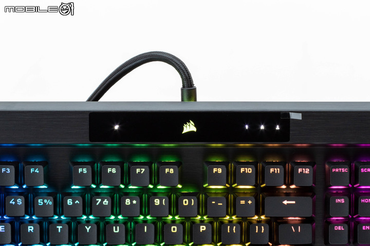 CORSAIR K100 RGB 光學機械鍵盤試用 無愧旗艦名號的全能電競選擇