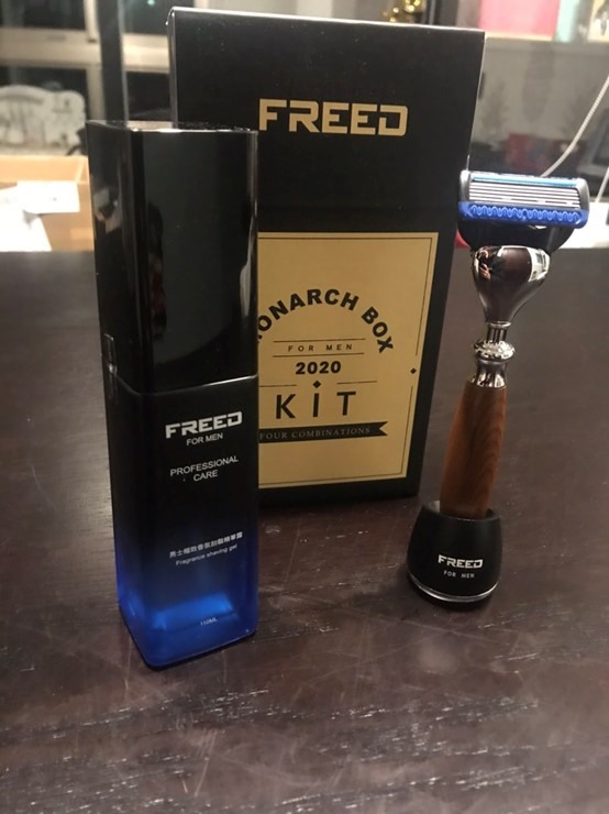 點我看大圖 人生第一支手工刮鬍刀-FREED開箱