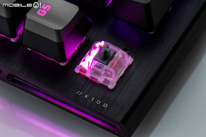 CORSAIR K100 RGB 光學機械鍵盤試用 無愧旗艦名號的全能電競選擇