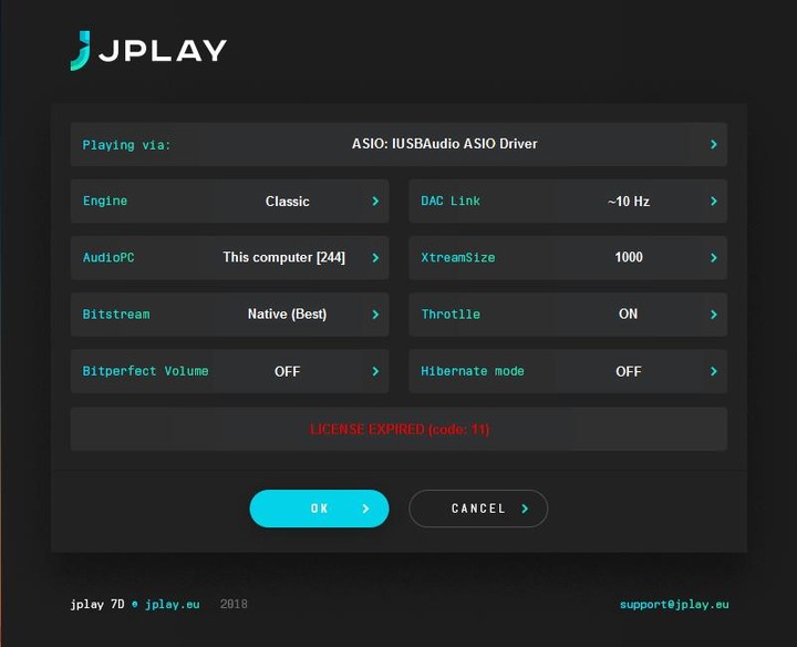 購買JPLAY結果key無效