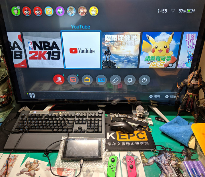 支援任天堂Switch TV模式輸出同時快充的ALLite Switch B1 20W