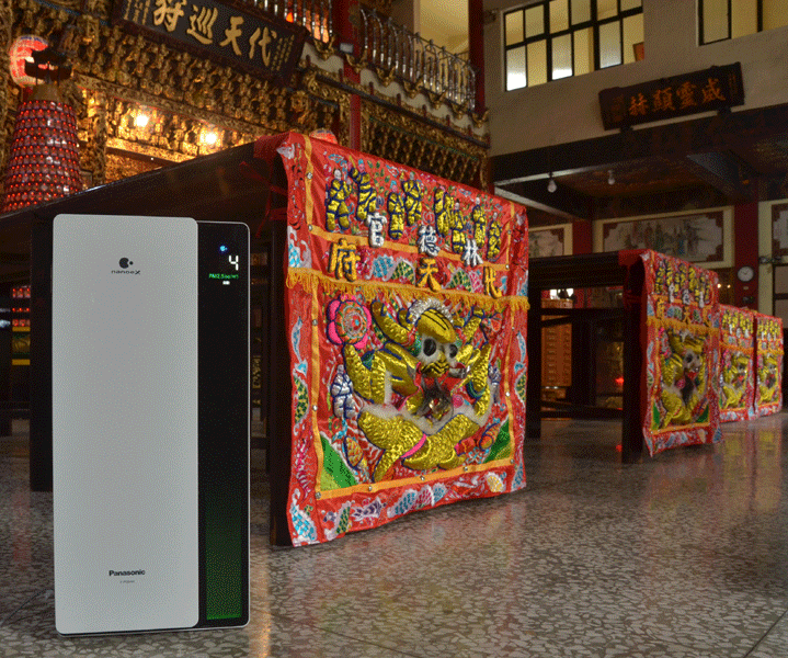 能不能消除新冠肺炎不清楚 但Panasonic F-P50HH 空氣清淨機對 PM2.5與有機物確實有一套！