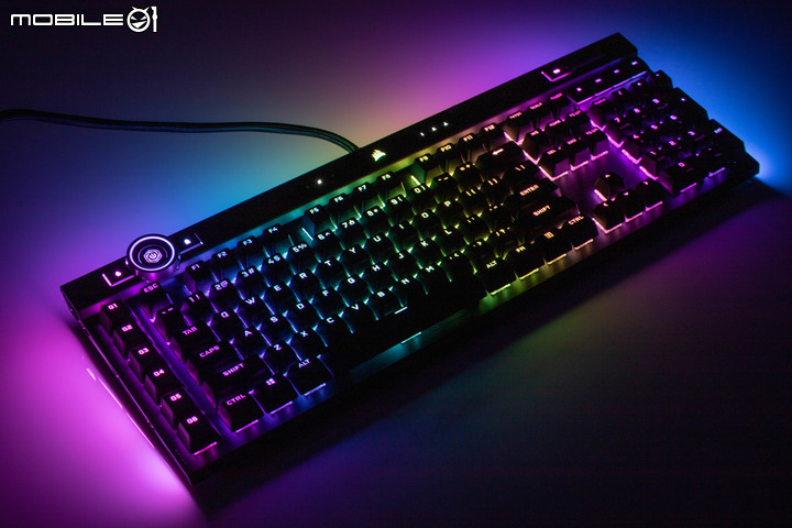 CORSAIR K100 RGB 光學機械鍵盤試用 無愧旗艦名號的全能電競選擇