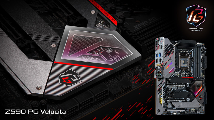 ASRock 推出 Intel 500 系列主機板 內附顯示卡支撐架撐起更高效能