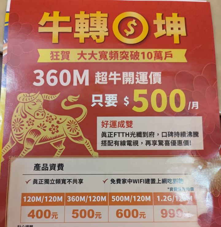 家用寬頻二選一