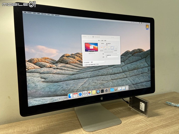Apple thunderbolt display 27 開箱