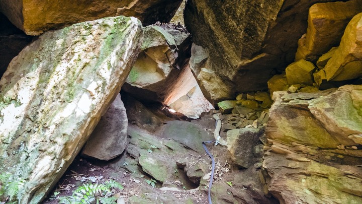 【大溝溪生態治水園區】 龍船岩、開眼山、大邱田天然石壁心形路線