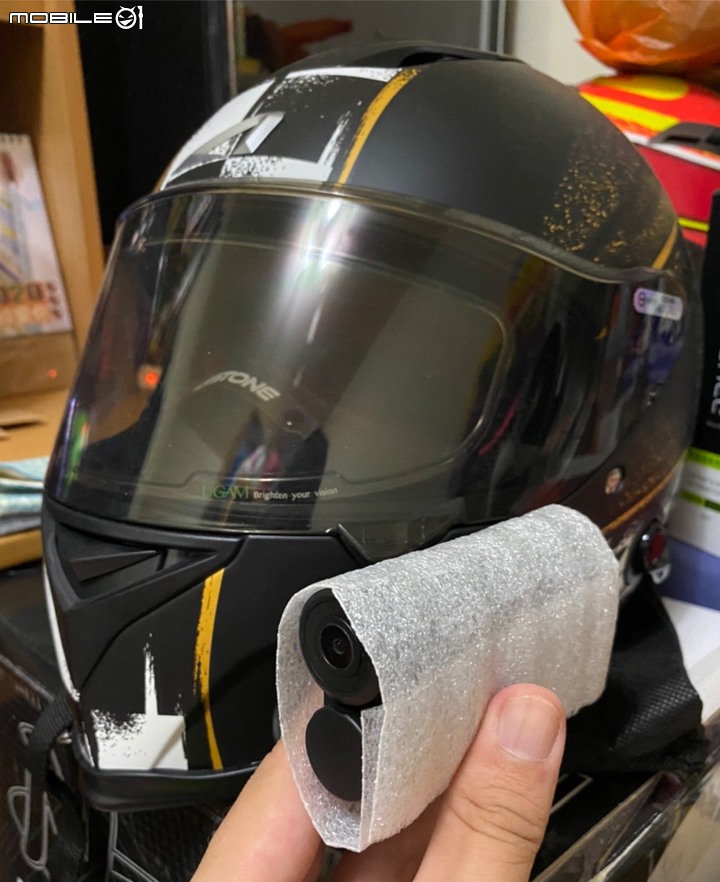 TDH GP-S2 藍牙運動攝影機 (安全帽可拆卸機車行車紀錄器) 簡易開箱