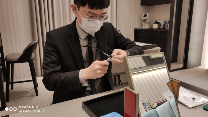 米蘭米藍 驗光的感謝