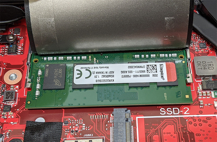 點我看大圖 FX516PR加裝記憶體&測試