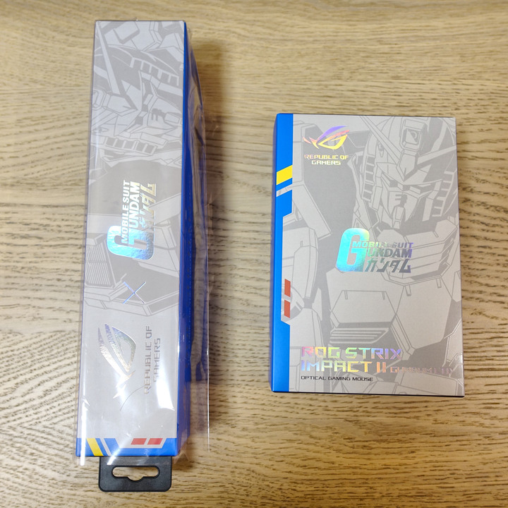 [輕開箱] ROG鋼彈聯名滑鼠組