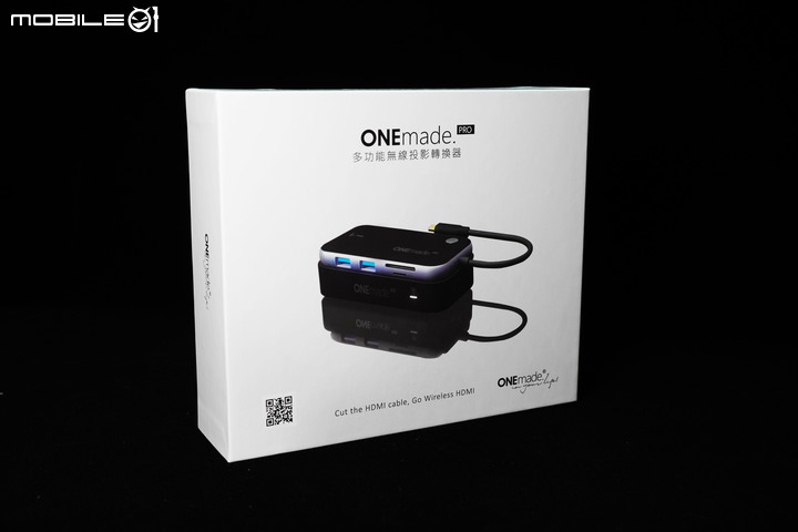 點我看大圖 ONEmade Pro 多功能無線投影轉換器 開箱實測分享