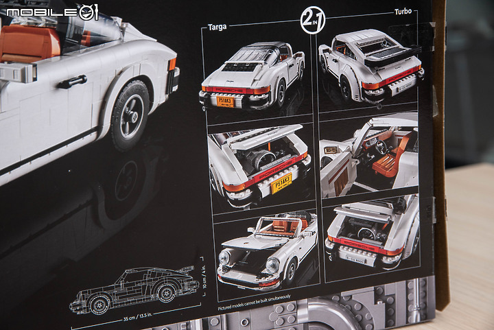 【搶先看】10295 樂高Lego Porsche 911 Turbo/Targa開箱,值得911迷收藏!