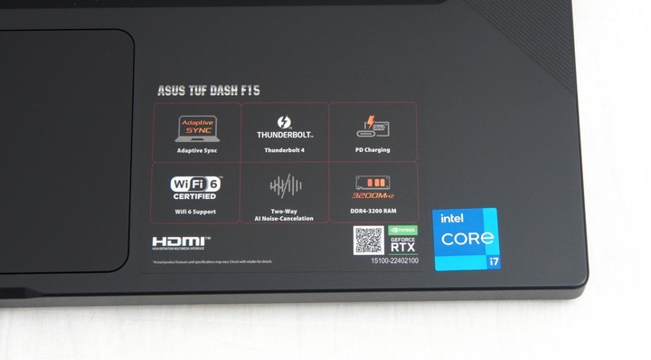 平民版西風之神? ASUS TUF Dash F15 FX516PR 簡單開箱