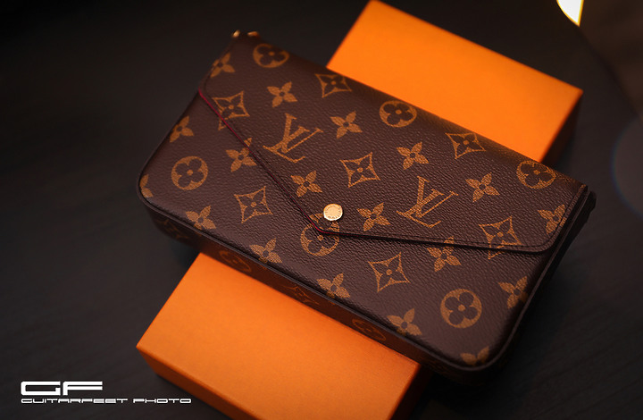 --一包三吃-- LV Félicie Pochette (M61276) WOC 老花鏈帶包 簡易開箱